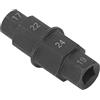 Generic Chiave per Ruota per ASSE Anteriore per Moto Durevole per ASSE Esagonale per Motociclisti CB1000RR CBR600RR R1 (Black)