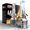 Cenmoll Lampadine H7 Led Canbus, 110 W, 30.000 Lm, 6.000 K (Bianco Freddo) Angolo Del Fascio Regolabile A 360 Gradi 12V, 24V 500% Più Luminosa Lampadine Led H7 Per Auto Senza Errori CAN-BUS Kit, 2 Pz