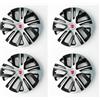 Generico SET 4 COPRICERCHI BICOLOR COPPA RUOTA COPRIRUOTA BORCHIE CERCHIO Diametro 14 Specifiche per Panda modello 312 prodotte dal 2012 in poi - J14606-21211