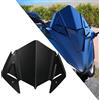 QJY-Motor Part-Store T-max 530 560 Moto Parabrezza Cupolino WindShield per T-MAX 530 2017-2019 T-max 560 2020 2021 (Nero)