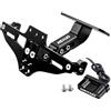 GANDUS Cornice per targa Per GILERA NEXUS Nexus 125 250 300 500 E3 2002 2003-2024 Portatarga Numero Targa Telaio Luce Staffa Indicatori Di Direzione(Black)