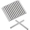 QUARKZMAN 25 Pcs 3mm x 30mm Puntelli per Ripiani, Pioli per Ripiani, Pioli Cilindrici per Ripiani, Elementi di Fissaggio per Supporti Regolabili in Acciaio (0.12 x 1.18 Pollici)