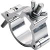 Generico 1PCS In Lega di Alluminio Luci del Palcoscenico Truss Morsetto Staffa Della Clip 18-21mm 38-52mm DJ Luce Morsetti argento A Sgancio Rapido Lampada Gancio Ganci(18-21mm)