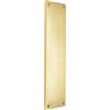 Infinity Decor Piastra protettiva per porta interna vittoriana, 300 mm x 80 mm, in ottone massiccio, 28 cm