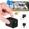 Bextgoo Telecamera con SIM, 4G LTE Telecamera Senza WiFi, FHD 2K Mini Telecamera 4G Batteria 5200mAh, Rilevazione Moviment AI & Allarme, Visione 160°, 2K Visione Notturna, SD/Cloud