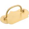 Gatuida Maniglia per Mobile in Rame Vintage Stile Cinese Doppio Foro da 3 Pollici, Resistente e Decorativa per Cassetti di Cucina e Comodini Classici