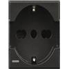 Bticino Axolute Scuro HS4140/16 Presa STD, Tedesco/Italiano