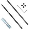 GIONAR 2 pezzi connettori per binario di guida con viti esagonali, una chiave esagonale, tagli lunghi, seghe per binari, accessori per binari per Makita, per Festool