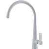 Elleci Athena Miscelatore Monocomando con Canna Girevole, Bianco Titano 68