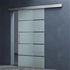 Mai & Mai Porta Scorrevole in Vetro 77.5x205cm, Vetro a Strisce