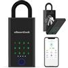 eLinkSmart Smart Key Box con codice numerico e impronte digitali Bluetooth Lock Box, IP65, impermeabile, montaggio a parete, per porta, adatto per casa, appartamento versione 2025