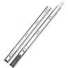 LOOTICH Push to Open Spingere per Aprire Guide a Rimbalzo per Cassetti con Cuscinetti a Sfera 600 mm Totale Telescopiche Guida con Apertura a Pressa per Cassetto Capacità Carico 35kg (1 Paio)