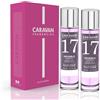 CARAVAN FRAGANCIAS - Scatola regalo con 2 profumi n. 17 da 150 ml, per uomo