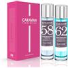 CARAVAN FRAGANCIAS - Scatola regalo con 2 profumi: n. 58 e n. 62 da 150 ml, per uomo