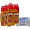AUTAN PROTEZIONE ATTIVA DI LUNGA DURATA - 3 CONFEZIONI BIPACCO 6X100ML più 1 confezione ZIGZAG Pelli Sensibili salviette antipuntura