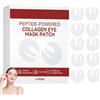 Generic Howusn Maschera per gli occhi al collagene, maschera per gli occhi al collagene profonda alimentata dai peptidi, cerotti sotto gli occhi per occhi gonfi e occhiaie, rassodante e levigante la pelle