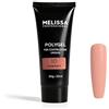 Melissa Professional Melissa Polygel 30ml - Gel Costruttore Professionale per Ricostruzione Unghie - Alta Resistenza, Facile da Modellare, Polimerizza in Lampada UV/LED - Effetto Naturale e Brillante (Creta)