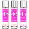 Caravan 3 x Caravan Profumo da uomo n. 45 n. 46 n. 47-150 ml.