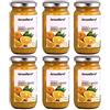 AmoreTerra (6 Pz.) confettura, composta di Arancia e Zenzero BIO senza zucchero, 220g, senza pectina, marmellata, biologica,, arance italiane