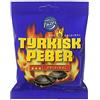 Tyrkisk Peber Fazer Tyrkisk Peber Original - Caramelle al pepe cotto duro alla liquirizia salata finlandese Salmiak 150g