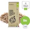 Amoreterra, Pasta Senatore Cappelli Integrale Bio Torchietti 500g, Grani antichi, artigianale biologica, trafila al bronzo, essiccata bassa temperatura, farina a pietra in antico mulino