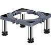 haohang Base regolabile per lavatrice - Supporto antivibrante multifunzionale per asciugatrice, frigorifero e congelatore, portata massima 400 kg, lunghezza/larghezza 40-65 cm(4legs,24-27cm)