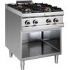 GastroHero Fornello a gas serie 77-70/70 28 kW