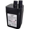 Berger + Schröter GmbH Berger & Schröter | Batteria 4R25, 6,4 V 6 Ah, LiFePo4 per mangiatoia Selvaggio, batteria di ricambio da 6 V, batteria per lanterne, batteria da campeggio, lampada da cantiere