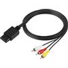 HoxzoDa Cavo Av, Cavo Composito, Adatto Per Audio, Video, Console Di Giochi, Per Gamecube/Ngc/64/N64/Snes, Lunghezza 1,8m