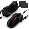 NCIWAN per Nintendo Switch 2, mouse controller da gioco per manopole interruttori, compatibile con Switch 2 Joy-Con 2, Switch 2 accessori 2025 (nero * 2)