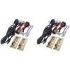 Xnuiasqe 4X Zero Delay Kit DIY Encoder USB da PC un Joystick per Joystick un 5 Pin e Pulsante da 2,8 Mm