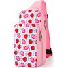 Owngen Simpatica borsa da viaggio per Nintendo Switch/OLED/Lite, zaino portatile a tracolla per NS Consolo, dock di ricarica, Joy-Cons, accessori, ragazze, donne (rosa fragola)