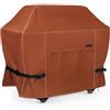 NettyPro Copertura per barbecue da 150 cm, per esterni e patio, 600D, resistente, impermeabile a 3-4 fuochi, per Weber, Char-Broil, Brinkmann, Nexgrill Grills e molto altro ancora, marrone