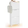 SoBuy Scarpiera con Luce LED Sensore 19 cm Ingresso