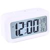 Garsent Sveglia, retroilluminazione a LED Snooze digitale sveglia da tavolo con temperatura, sveglia portatile con calendario per auto, ufficio, casa, ecc.