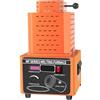 KAIKAFEI Macchina per La Fusione Digitale dei Metalli Forno di Fusione Alta Temperatura 5 KW, Forno per Fusione Gioielli, Fusione Rapida Oro E Metalli Preziosi,(Orange,3kg)
