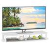 Garden 4 you Supporto per TV in legno, per TV o supporto, 120 x 38 x 17 cm (bianco)