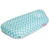 Fatboy Lamzac L Inflatable Sofa Lounger - No-Pump Air Sofa for Indoors & Outdoors use, Camping, Adults & Kids | Singolo |Chess Azur | 195 x 112 x 55 cm