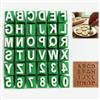 Seruno X Timbri Lettere Alfabeto X 36PCS, Timbri per Argilla Stencil Lettere Maiuscole, per Ceramica, Biscotti e Decorazione Personalizzata di Torte, Strumento Timbro con Numeri e Lettere