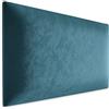 Muralo Pannelli Imbottiti per Pareti in Velluto 60 x 40 cm - Cuscino da Parete Decorativo, Design Moderno e di Lusso per Camera da Letto e Soggiorno - color mare
