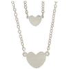 Holyart Holyart Collection: Collana doppio giro 2 cuori argento 925 HOLYART Collection