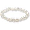Treasure Bay Splendido braccialetto di perle d'acqua dolce barocche da 7 a 8 mm, per donne e ragazze, 7 8 inch, Perla d'acqua dolce, Perla