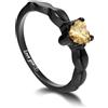 OTXIXTO Anelli Promessa Personalizzati per Coppie Acciaio Inossidabile Anelli Uomo Donna Incisione Nome Testo Set Fedi Nuziali Regalo San Valentino Vestibilità Confortevole (B3)
