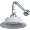 Kingston Brass Kingston P60CK - Soffione di girasole vittoriano con braccio doccia da 30,5 cm, cromato lucido