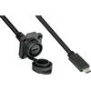 ALCASA Good Connections Industrie-Einbauverlängerung S1 - USB 0,5m