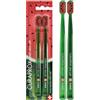 Curaprox Spazzolino da Denti U-Shaped Nylon Rosa Portatile 2 Pezzi Watermelon Summer Edition 2024