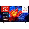 TCL 75P8K QLED 4K HDR Ultra HD 75 QLED TV with Google TV Technology (Dolby Vision and Atmos, Motion Clarity Pro 144Hz, FreeSync, Onkyo 2.1 Audio, Google Assistant Compatible)