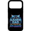 Merch For Gamers Custodia per iPhone 17 Pro Max Gamer Dad Like a Normal Mom But Cooler Funny Meme Gamer Papà