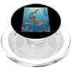 Squalo Pinna Bianca Oceanico Squalo Giap Pinna Bianca Oceanica Giapponese Oceano Subacqueo PopSockets PopGrip per MagSafe