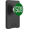 City & State Spokane Washington 509 Codice area Residente locale Patriot Stati Uniti d'America PopSockets PopWallet per MagSafe